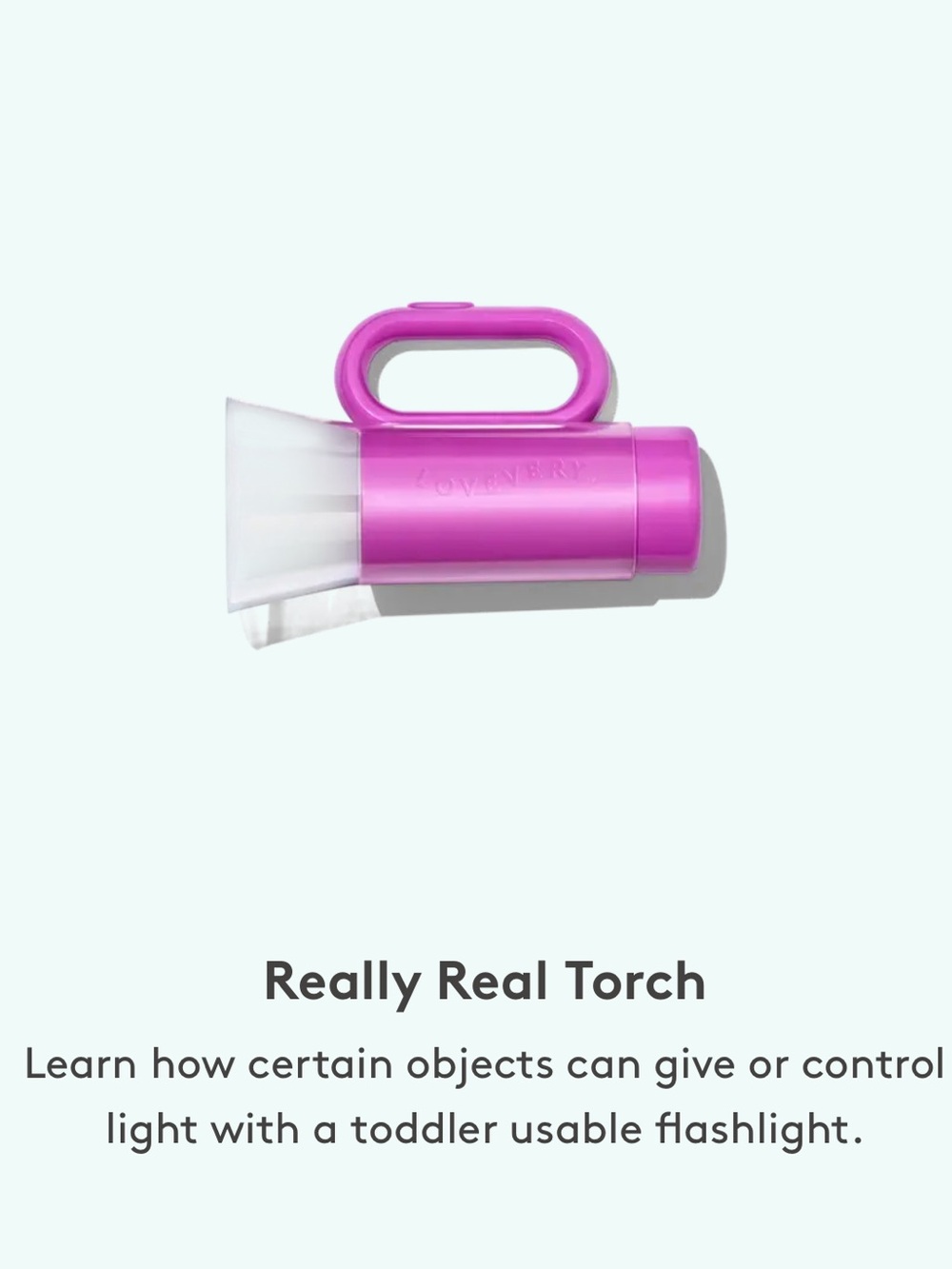 Really Real Torch - Pink Toddler Flashlight